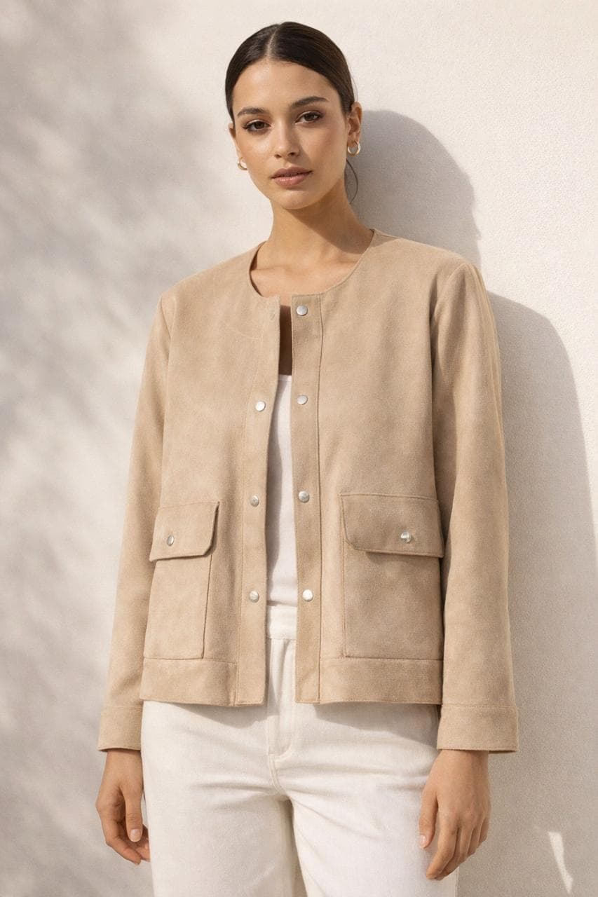 CASACA NERÉA · BEIGE